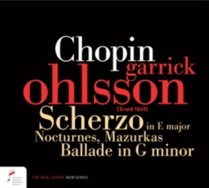 Ohlsson Garrick - Chopin: Scherzo In E Major/Nocturnes/Maz i gruppen CD hos Bengans Skivbutik AB (4048814)