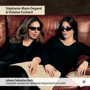 Stephanie-Marie Degand - Bach: Complete Sonatas For Obbligato Harpsichord & Viol i gruppen CD / Klassisk,Annet hos Bengans Skivbutik AB (4048819)