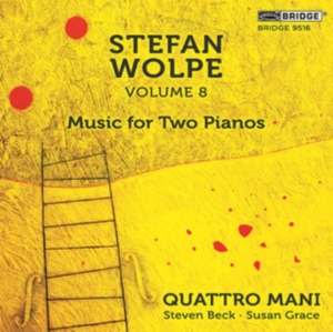 Quattro Mani - Music For Two Pianos - Stefan Wolpe Vol. i gruppen Annet /  hos Bengans Skivbutik AB (4048838)