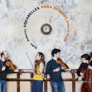 Siobhan Noga Quartet & Stagg - Aquarelles i gruppen CD hos Bengans Skivbutik AB (4048853)