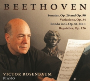 Rosenbaum Victor - Beethoven: Piano Sonatas Op.26 & Op.90 i gruppen Annet /  hos Bengans Skivbutik AB (4048864)