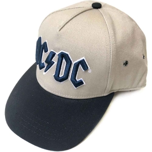 Ac/Dc - Navy Logo Sand/Bl Snapback C i gruppen MERCH hos Bengans Skivbutik AB (4049400)