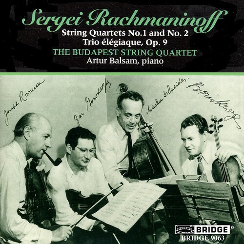 Rachmaninov S. - String Quartets Vol.2 i gruppen CD / Annet hos Bengans Skivbutik AB (4049620)
