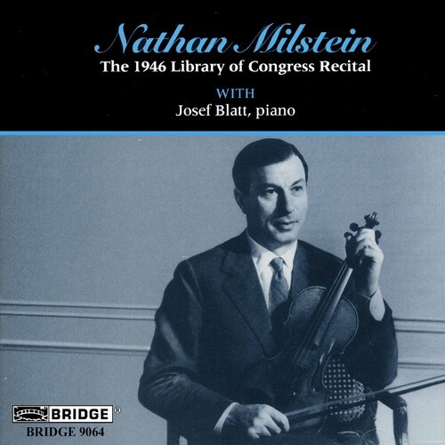 Nathan Milstein - Milstein Recital Vol.3 i gruppen CD / Klassisk hos Bengans Skivbutik AB (4049621)