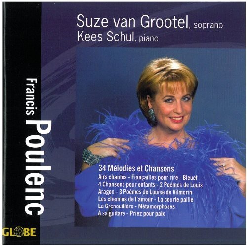Poulenc F. - 34 Melodies Et Chansons i gruppen CD / Annet hos Bengans Skivbutik AB (4049674)