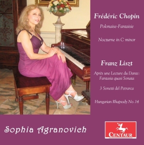 Sophia Agranovich - Piano Works i gruppen CD / Annet hos Bengans Skivbutik AB (4049710)