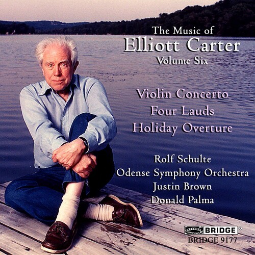 Carter E. - Violin Concerto/Four Laud i gruppen CD / Klassisk hos Bengans Skivbutik AB (4049722)