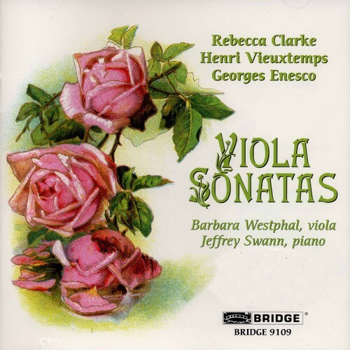 Clarke/Vieuxtemps/Enesco - Viola Sonatas i gruppen CD / Klassisk hos Bengans Skivbutik AB (4049953)