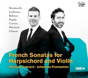 Johannes & Philippe Grisvard Pramsohler - French Sonatas For Harpsichord & Violin i gruppen CD hos Bengans Skivbutik AB (4049979)