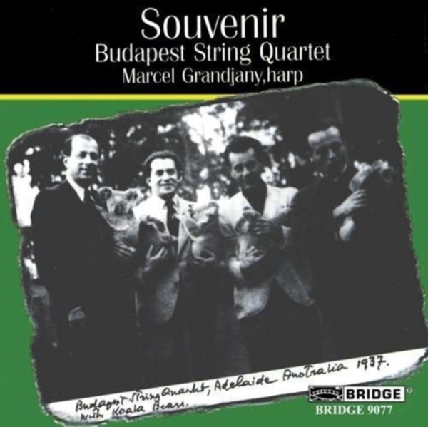 Budapest String Quartet - Souvenir i gruppen CD / Klassisk hos Bengans Skivbutik AB (4050298)
