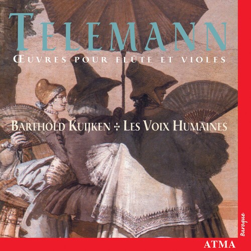 Telemann G.P. - Oeuvres Pour Flute Et Vio i gruppen CD / Toppselgere hos Bengans Skivbutik AB (4050415)
