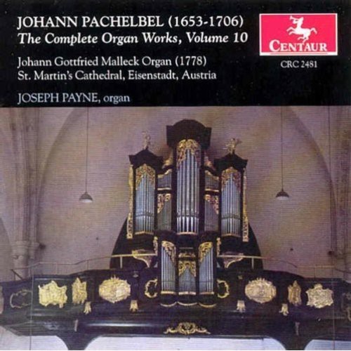 Pachelbel J. - Complete Organ Works 10 i gruppen CD / Annet hos Bengans Skivbutik AB (4050427)