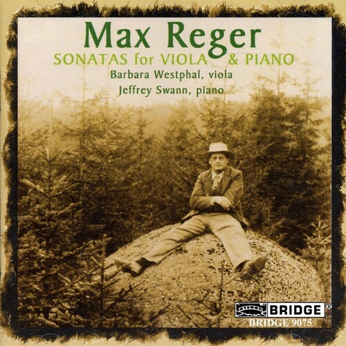Reger M. - Sonatas For Viola & Piano i gruppen CD / Klassisk hos Bengans Skivbutik AB (4050452)