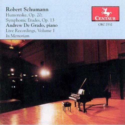 Robert Schumann - Humoreske Op.20 i gruppen CD / Klassisk hos Bengans Skivbutik AB (4050516)