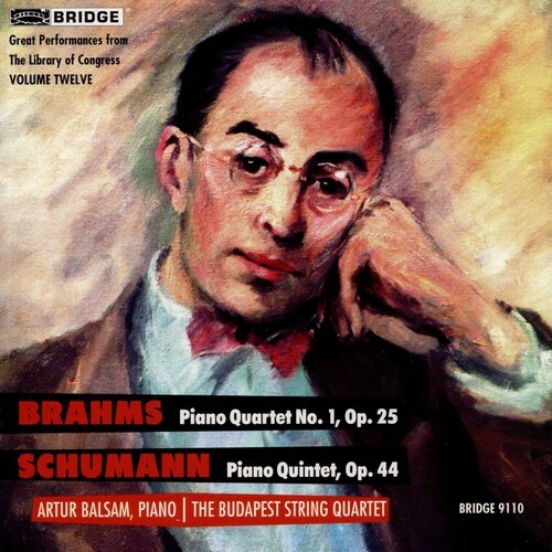 Brahms/Schumann - Piano Quartet No.1 Op.25 i gruppen CD / Annet hos Bengans Skivbutik AB (4050527)