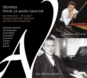 Maxime Zecchini - Oeuvres Pour La Main Gauche Vol.5 i gruppen CD hos Bengans Skivbutik AB (4050760)
