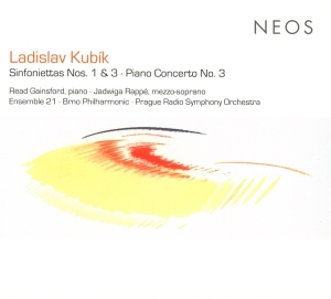 L. Kubik - Sinfoniettas Nos.1 & 3/Piano Concerto No.3 i gruppen CD hos Bengans Skivbutik AB (4051046)