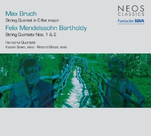 Henschel Quartett - String Quintet In E-Flat Major i gruppen CD hos Bengans Skivbutik AB (4051271)