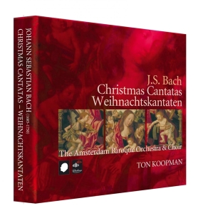 Amsterdam Baroque Orchestra & Ton Koopman - Bach: Christmas Cantatas i gruppen CD / Klassisk,Annet hos Bengans Skivbutik AB (4051579)
