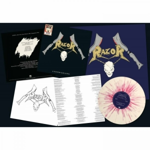 Razor - Custom Killing (Splatter Vinyl Lp) i gruppen VINYL / Metal hos Bengans Skivbutik AB (4053507)