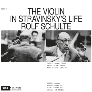 Stravinsky Igor - The Violin In Stravinsky's Life (2C i gruppen CD hos Bengans Skivbutik AB (4053611)