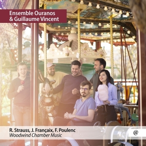 Ensemble Ouranos - Strauss Francaix & Poulenc Woodwind i gruppen CD hos Bengans Skivbutik AB (4056015)