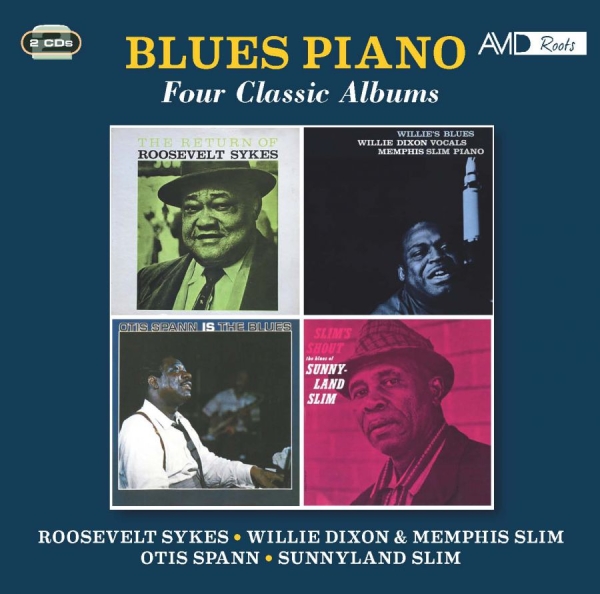Various Artists - Blues Piano - Four Classic Albums i gruppen CD / Toppselgere hos Bengans Skivbutik AB (4056127)