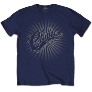 Eric Clapton - Eric Clapton Unisex Tee: Logo Rays (XL) i gruppen -Start Tshirt hos Bengans Skivbutik AB (4062804)