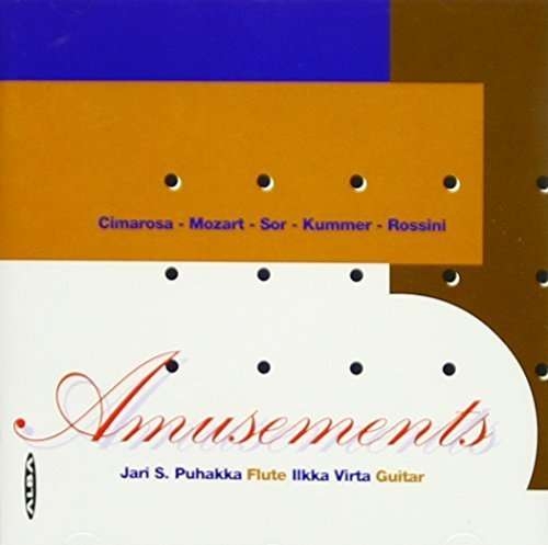 Various - Amusements - Works Arranged For Flu i gruppen CD / Klassisk hos Bengans Skivbutik AB (4063259)
