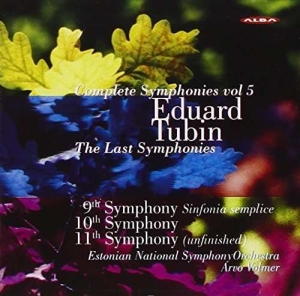 Eduard Tubin - Complete Symphonies, Vol. 5 i gruppen Externt_Lager / Naxoslager hos Bengans Skivbutik AB (4065336)