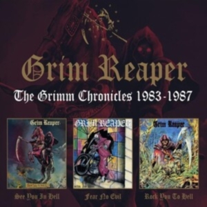 Grim Reaper - Grimm Chronicles 1983-1987 (3 Cd) i gruppen CD / Metal hos Bengans Skivbutik AB (4065729)