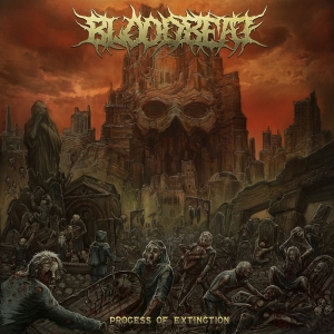 Bloodbeat - Process Of Extinction i gruppen CD / Metal hos Bengans Skivbutik AB (4065731)