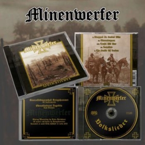 Minenwerfer - Volkslieder i gruppen CD / Metal/ Heavy metal hos Bengans Skivbutik AB (4066405)