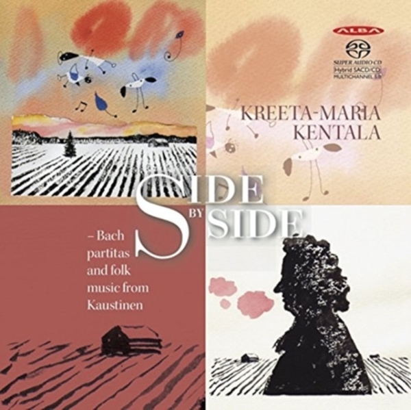 Various - Side By Side: Bach Partitas & Folk i gruppen Musikk / SACD / Klassisk hos Bengans Skivbutik AB (4068522)