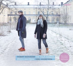 Robert Schumann - Violin Sonatas i gruppen Externt_Lager / Naxoslager hos Bengans Skivbutik AB (4068640)