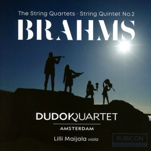 Dudok Quartet Amsterdam - Brahms: Streichquartette 1-3/Streichquintett 2 i gruppen CD / Klassisk,Annet hos Bengans Skivbutik AB (4068819)