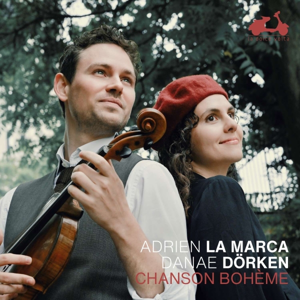 La Marca Adrien Dorken Danae - Chanson Bohème i gruppen CD / Klassisk hos Bengans Skivbutik AB (4068820)