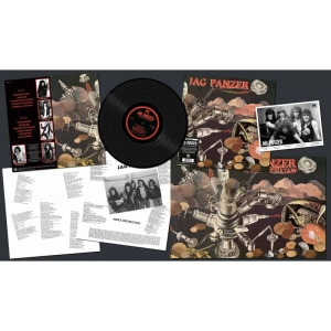 Jag Panzer - Ample Destruction (Black Vinyl Lp) i gruppen VINYL / Metal hos Bengans Skivbutik AB (4069051)