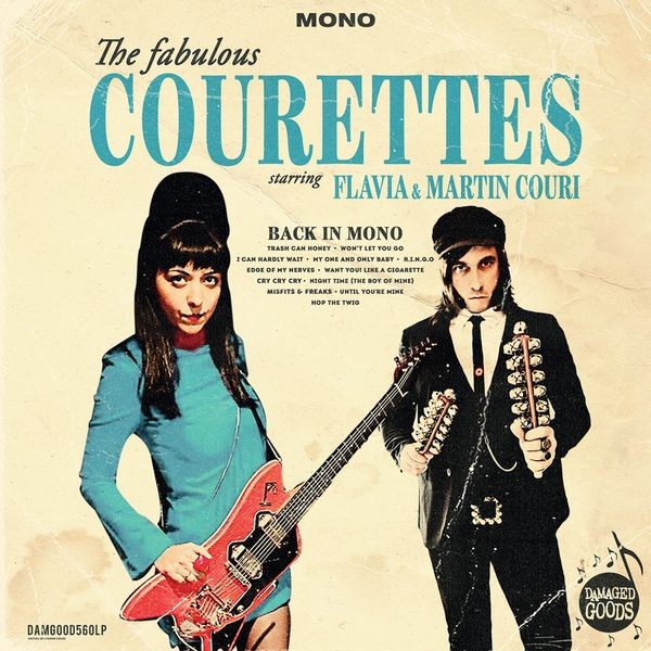 The Courettes - Back In Mono i gruppen CD / Rock hos Bengans Skivbutik AB (4069082)