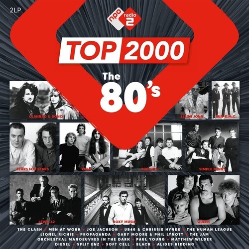 V/A - Top 2000: The 80's i gruppen Annet /  hos Bengans Skivbutik AB (4073044)