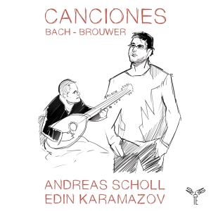 Andreas Scholl - Bach - Brouwer Canciones i gruppen CD hos Bengans Skivbutik AB (4073059)