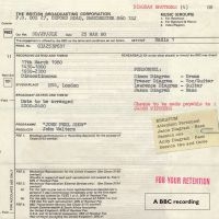 DIAGRAM BROTHERS - PEEL SESSIONS i gruppen CD / Pop-Rock hos Bengans Skivbutik AB (4073208)