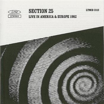 Section 25 - Live In Amaerica & Europe i gruppen CD / Pop hos Bengans Skivbutik AB (4073217)