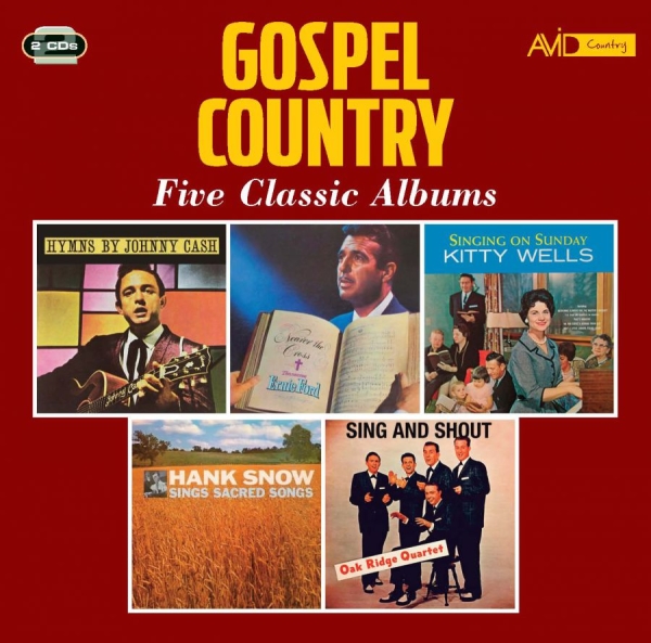 Various Artists - Country Gospel - Five Classic Album i gruppen CD / Toppselgere hos Bengans Skivbutik AB (4073879)