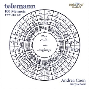 Telemann Georg Philipp - 100 Menuets Twv 34:1-100 i gruppen CD hos Bengans Skivbutik AB (4073966)