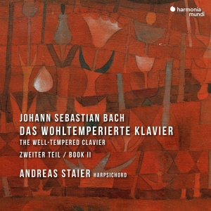 Staier - J.S. Bach: Das Wohltemperierte Klavier (Zweiter Teil) i gruppen CD hos Bengans Skivbutik AB (4075083)