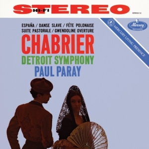 Detroit Symphony Orchestra Paul Pa - The Music Of Chabrier i gruppen VINYL / Klassisk hos Bengans Skivbutik AB (4076754)