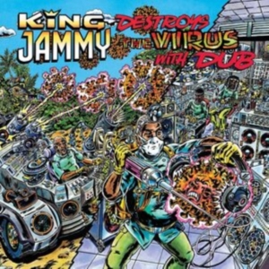 King Jammy - Destroy The Virus With Dub (Lp+Post i gruppen VINYL hos Bengans Skivbutik AB (4076961)