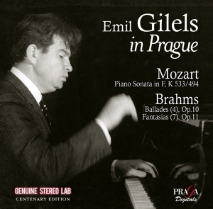 Gilels Emil - Emil Gilels In Prague i gruppen CD hos Bengans Skivbutik AB (4080401)