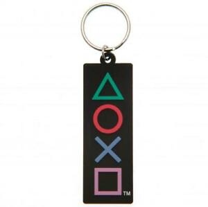 Playstation - Playstation (Shapes) Rubber Keychain i gruppen Merchandise hos Bengans Skivbutik AB (4082053)
